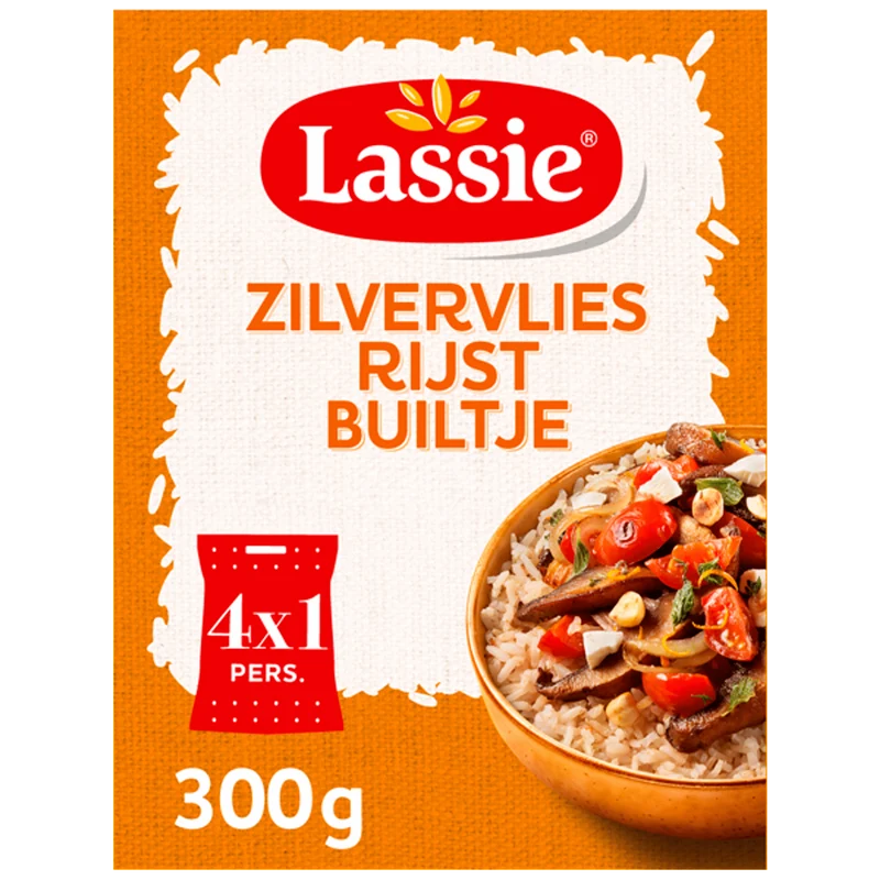 Lassie Zilvervlies builtjes 1 persoons