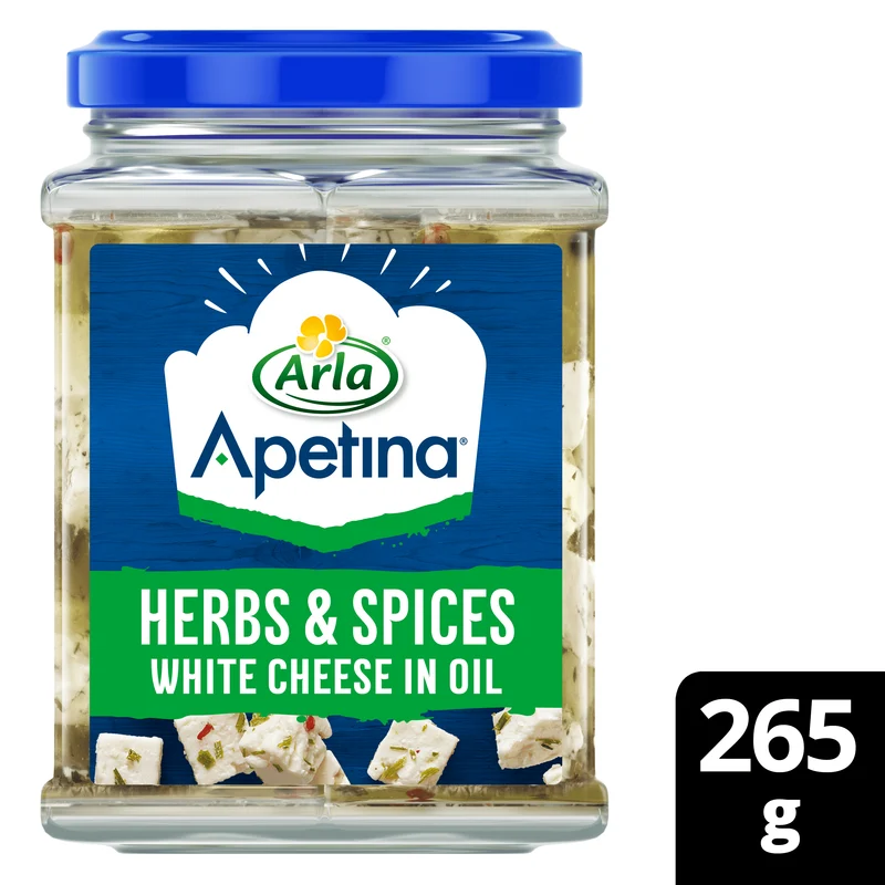 Arla Apetina Witte kaas blokjes in olie