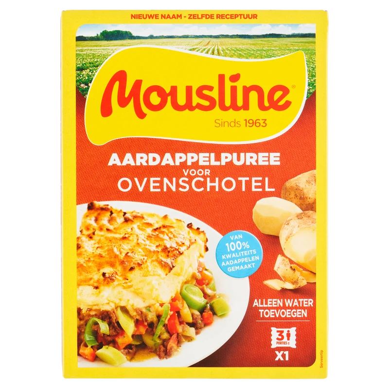 Mousline Aardappelpuree voor Ovenschotel