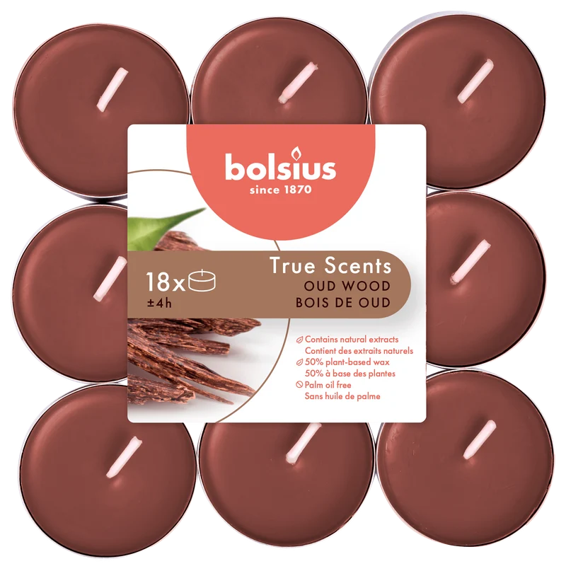 Bolsius Geurtheelicht true scents old wood