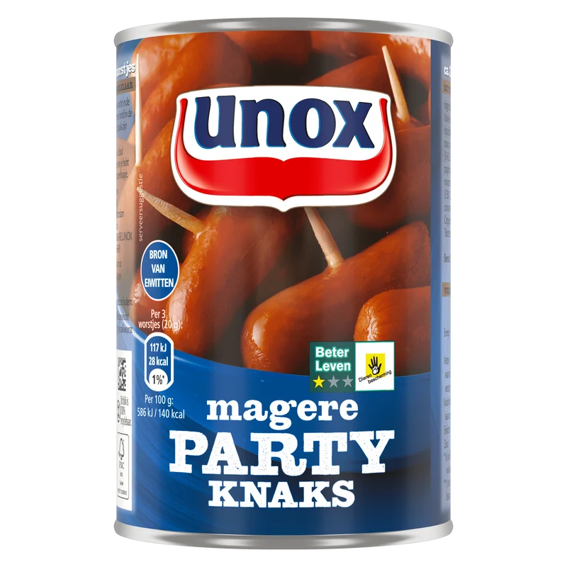 Unox Magere party knaks