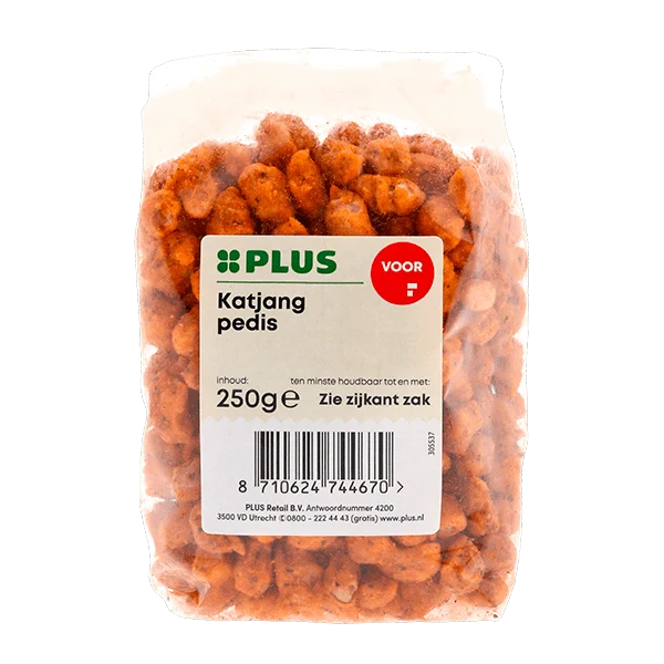 Katjang pedis gezouten