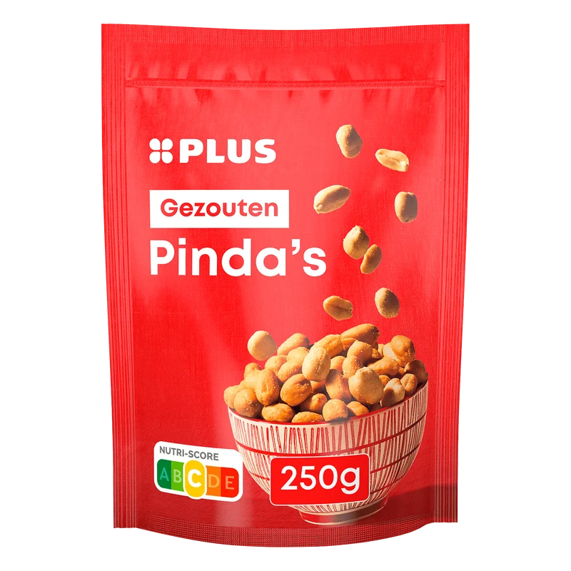 Pinda's gezouten 250 gram