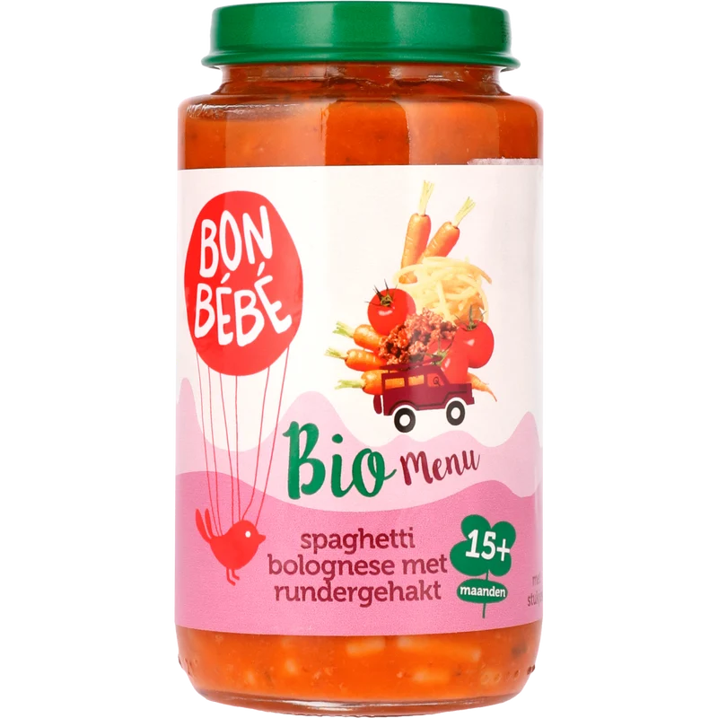 Bonbebe Bio M1514 spaghetti bolognese