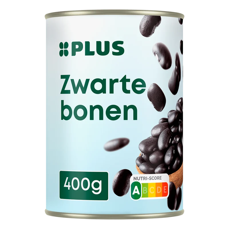 Zwarte bonen 0% zout toegevoegd