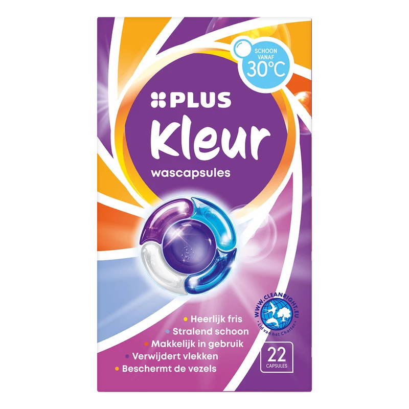 Wascapsules kleur 22st