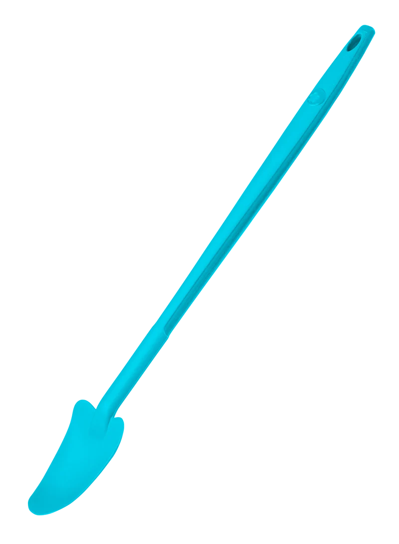 Restelöffel türkis L 31 cm