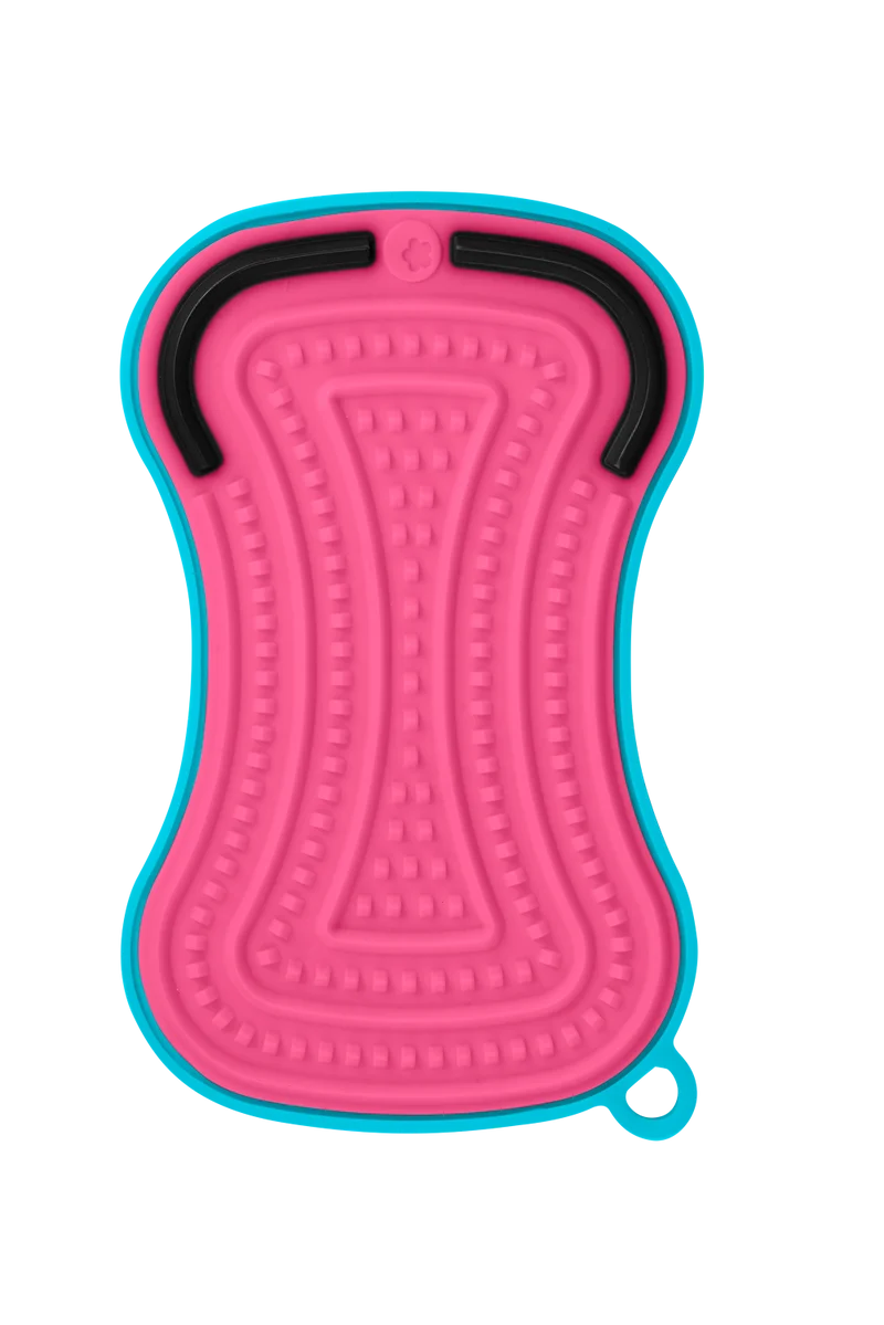 Scrubby plus türkis/pink 13x8 cm
