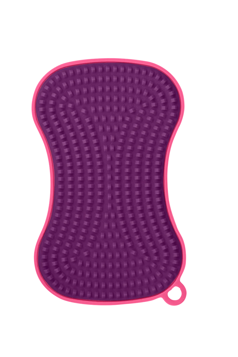 Scrubby türkis/pink 13x8 cm