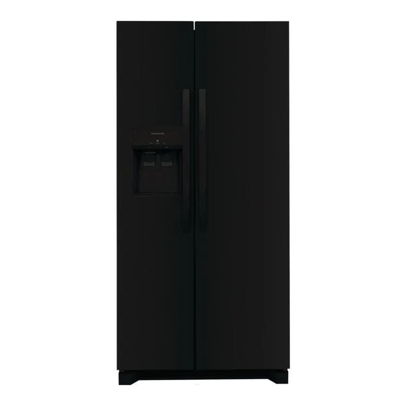 Frigidaire FRSS2323AB 22 cu. ft. Side-by-Side Refrigerator with EvenTemp Cooling System - Black