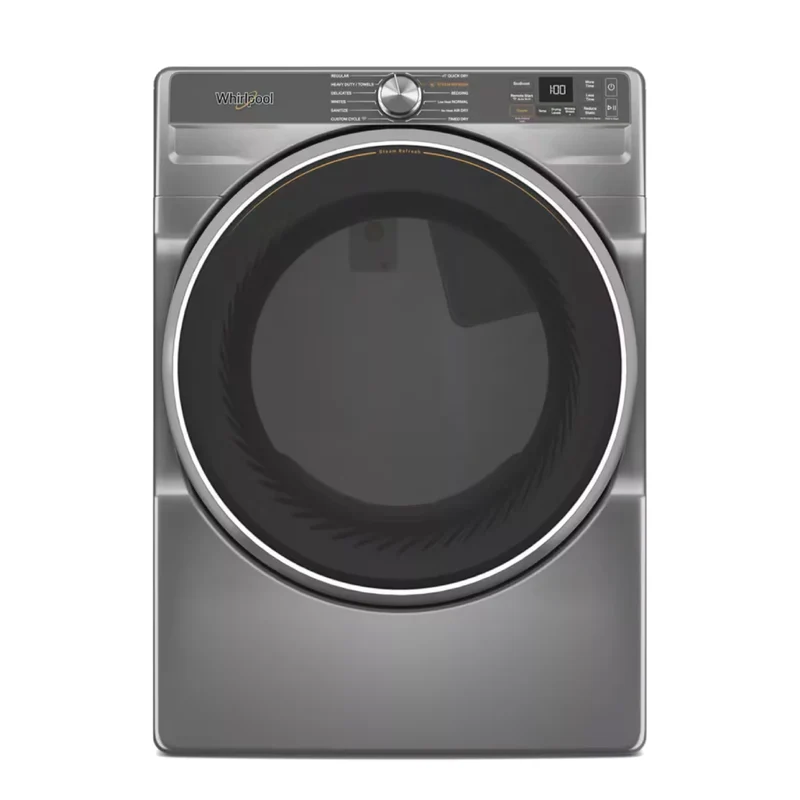 Whirlpool WGD6720RR 7.4 cu.ft. Smart Front Load Gas Dryer - Silver