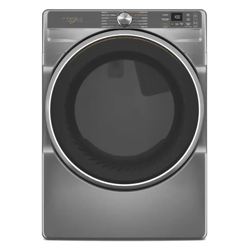 Whirlpool WED6720RR 7.4 cu. ft. Front Load Electric Dryer with Steam - Silver