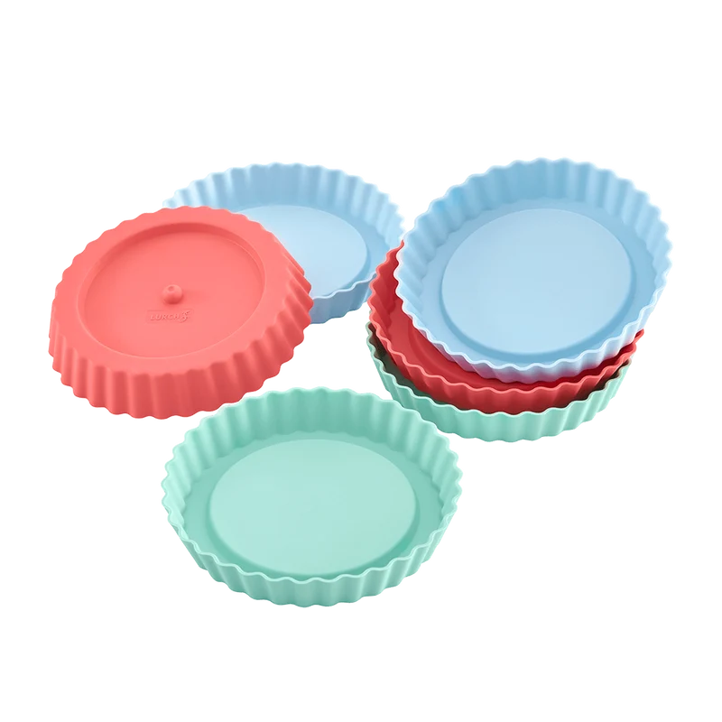 Tortelettformen "Pastell Mix" 6er Set von Lurch