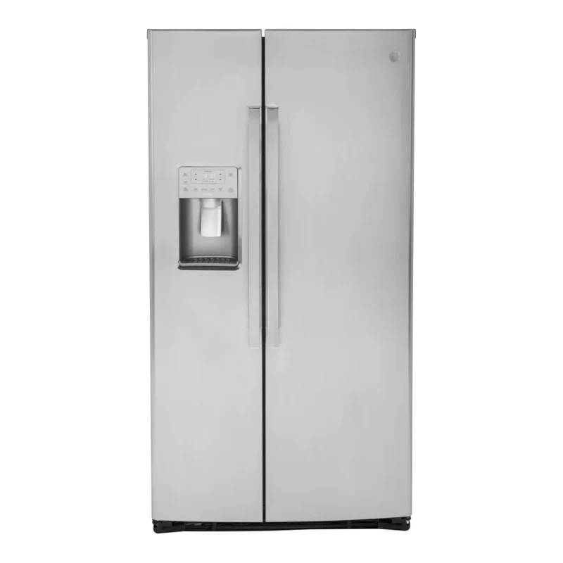 GE PSE25KYHFS 25.3 cu.ft. Side-by-Side Refrigerator - Silver