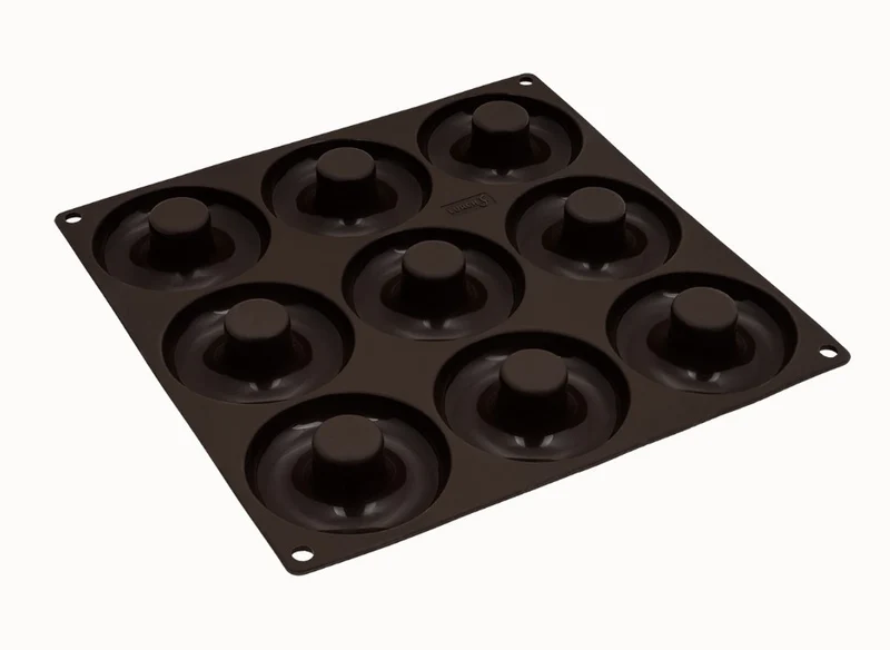 Flexiform Donuts 26x26cm 9fach braun