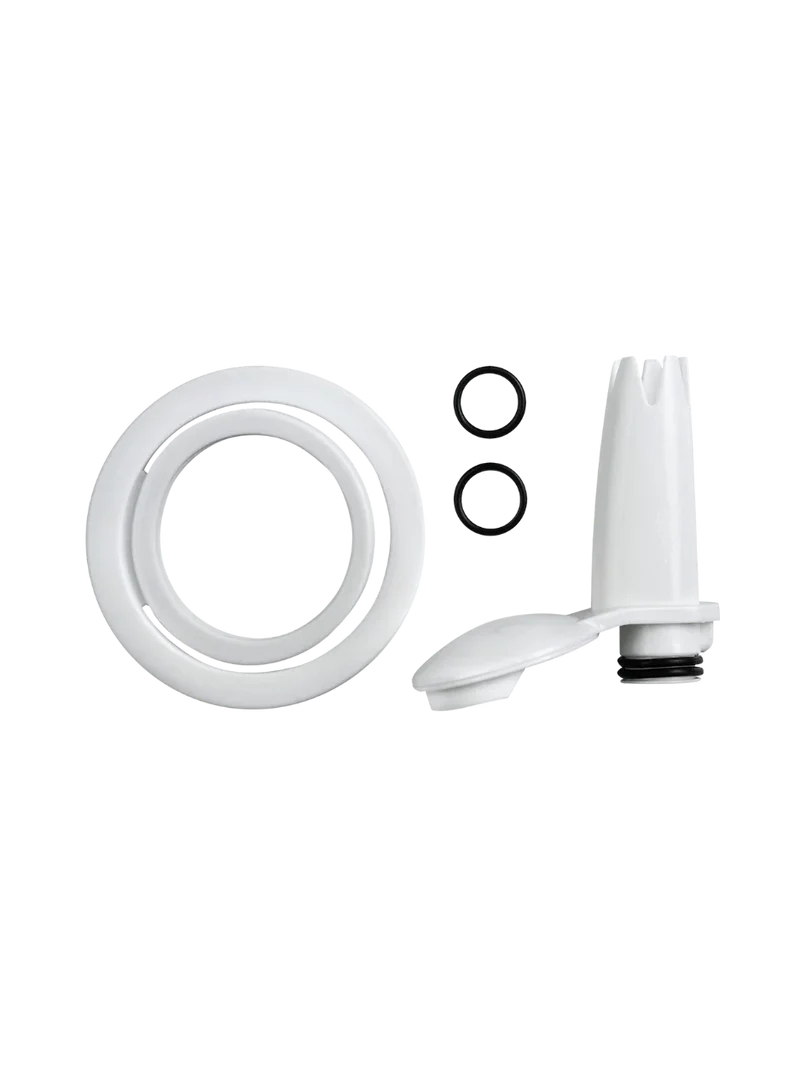 Ersatzteilset für EasyWhip 1x Kopfdichtung, 2x O-Ring, 1x Garniertülle weiß