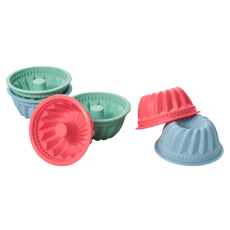 Muffinliner Gugelhupf 6er Set Pastel Mix