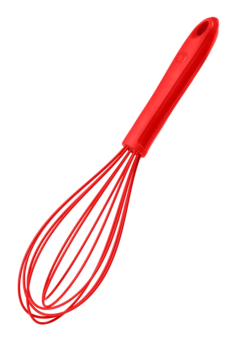 Schneebesen L rot 28 cm