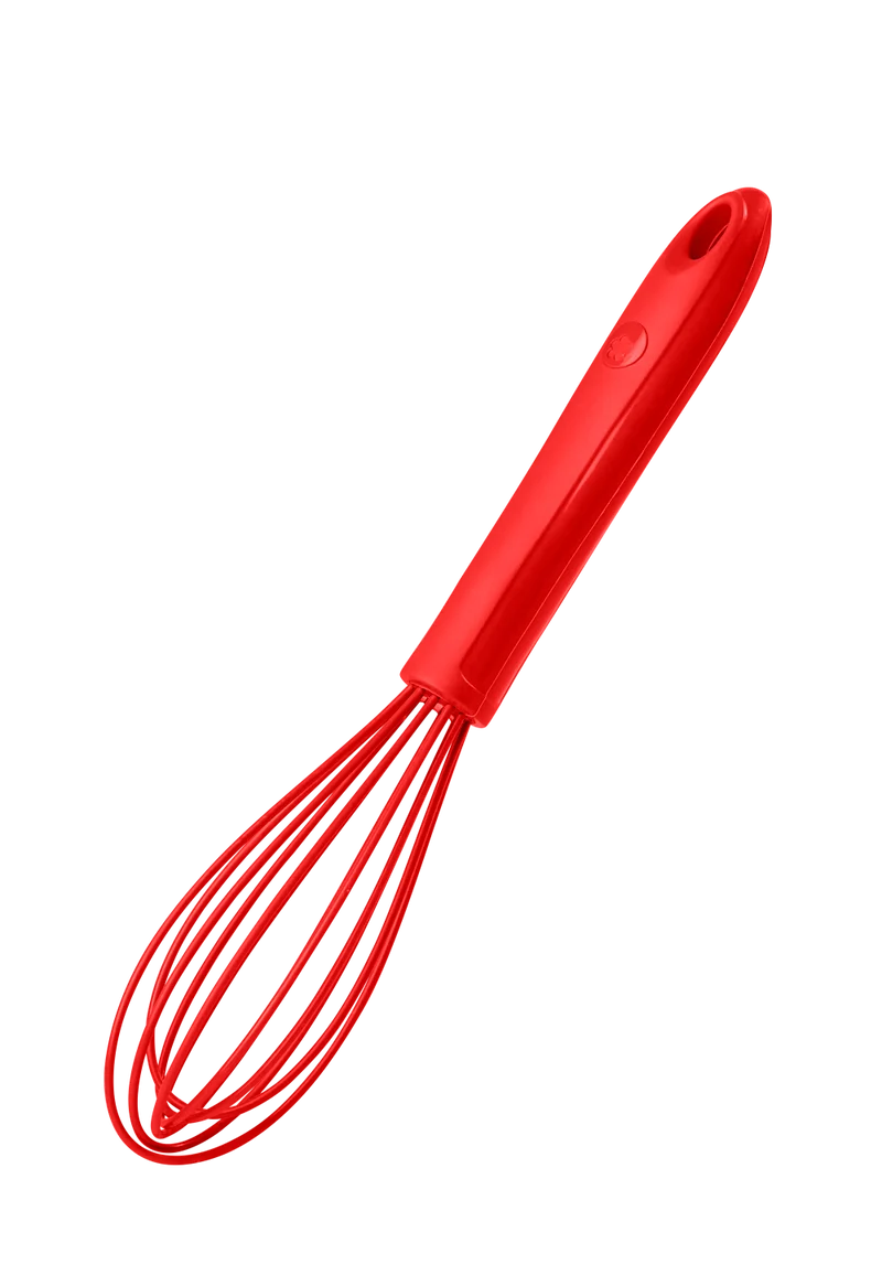 Schneebesen M rot 22 cm