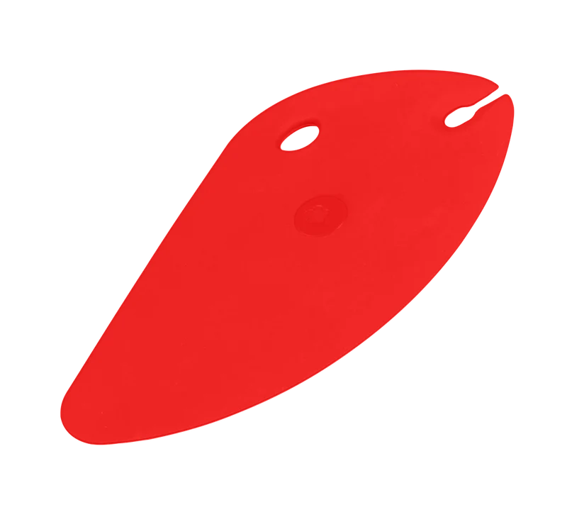 Teigkarte rot 14x8,5 cm