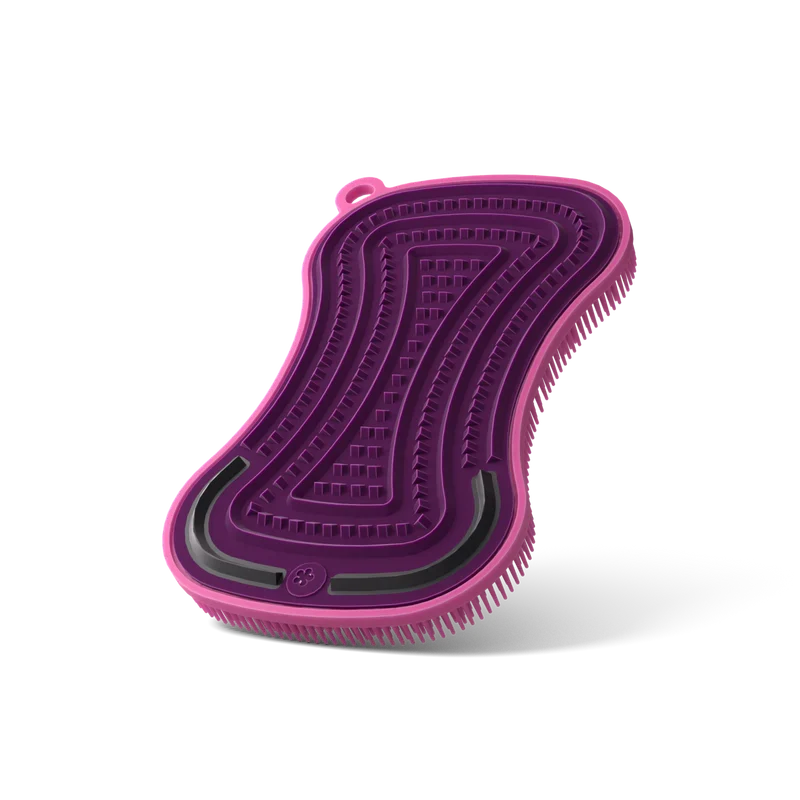 Scrubby plus pink/lila 13x8 cm