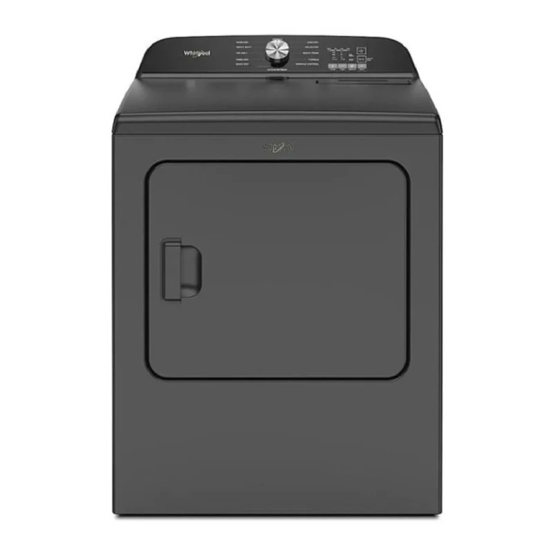 Whirlpool 7.0 cu. ft. Front Load Gas Dryer with Moisture Sensor - Black