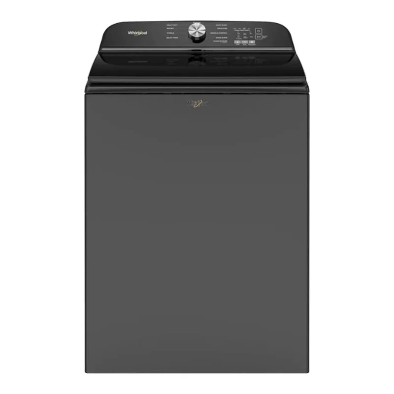Whirlpool WTW6157PB 5.2 cu. ft. Top Load Washer with Removable Agitator - Black