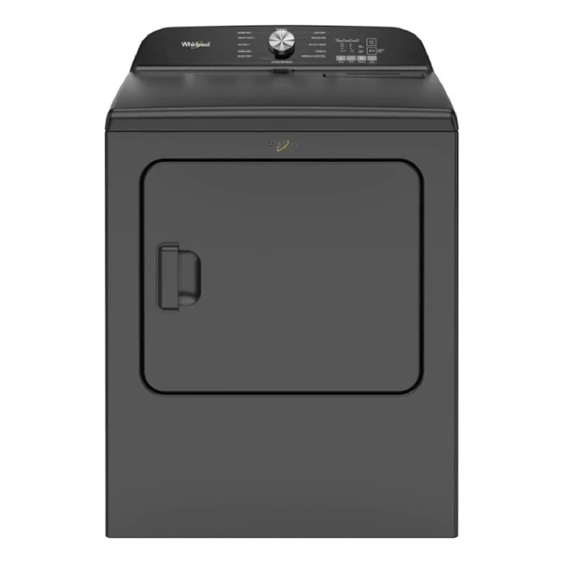 Whirlpool WED6150PB 7.0 cu. ft. Front Load Electric Dryer with Moisture Sensor - Black