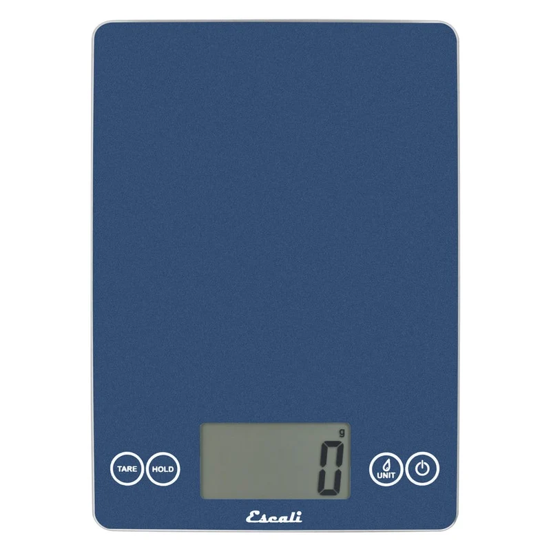 Escali Arti Glass Kitchen Scale - Blue Mirage