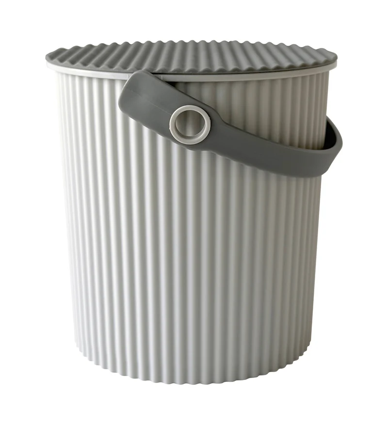 omnioutil baby Eimer 0,7l Hellgrau/grau