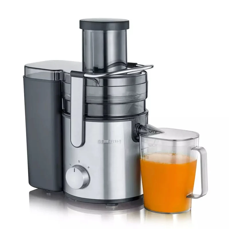 Severin ES 3570 Centrifugal Juicer, 800W, 1.1L, Stainless Steel