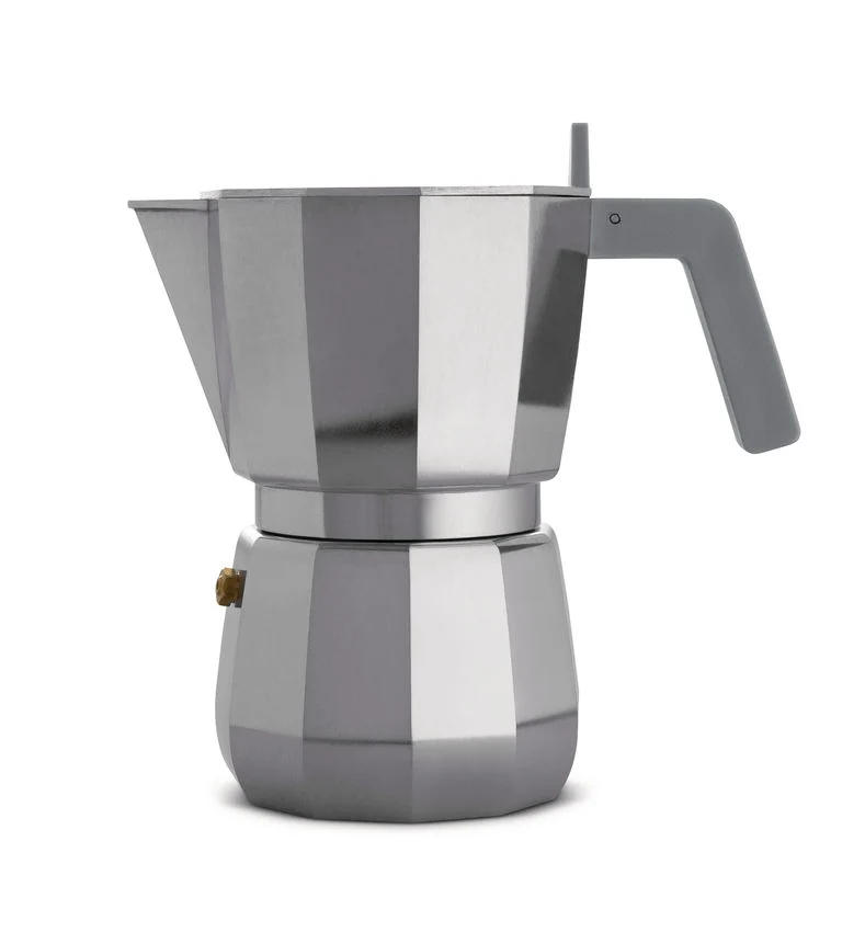 Espressokocher 6 Tassen grau