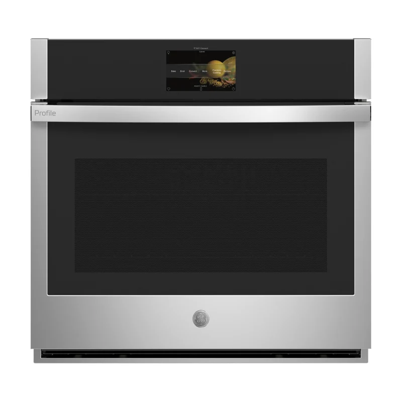 GE PTS7000SNSS 30" Smart Built-In Convection Single Electric Wall Oven - Silver