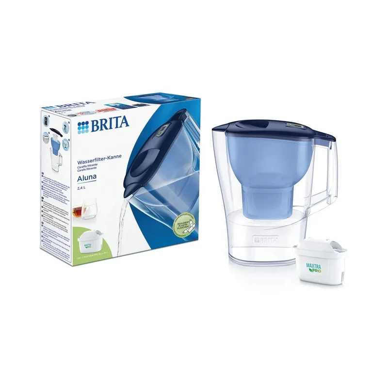 Brita Aluna MAXTRA PRO 2.4L Blue Water Filter Jug