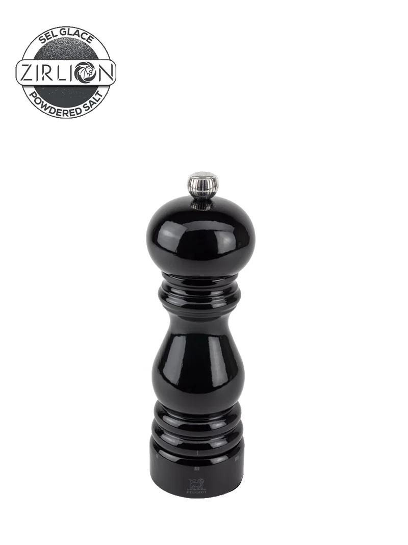 Salzmühle 18cm schwarz Paris (1)