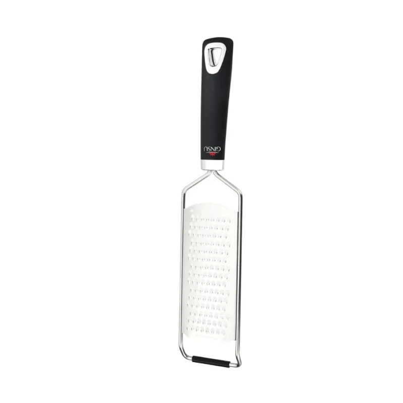 Ginsu 12" Fine Handheld Grater - Silver/Black