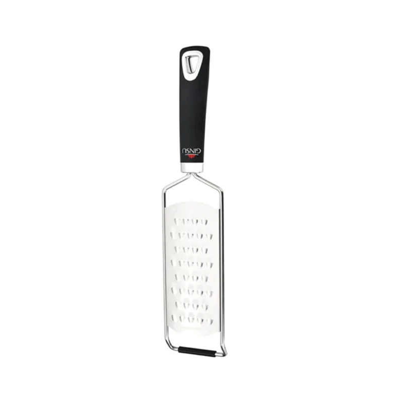 Ginsu 12" Coarse Handheld Grater - Silver/Black