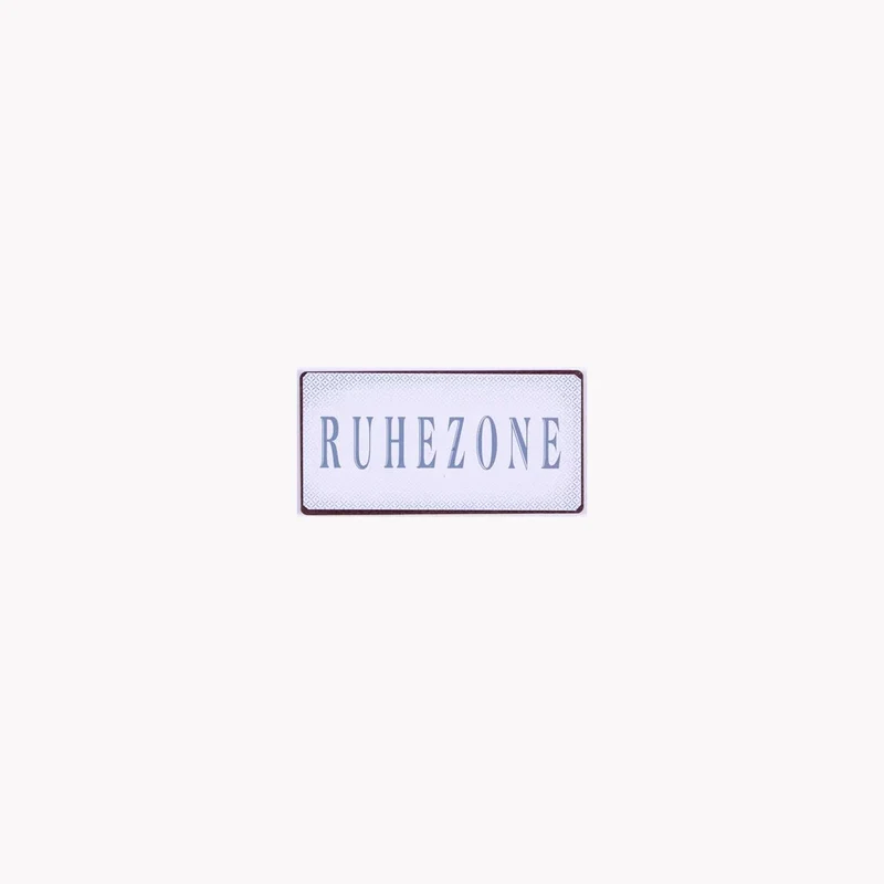 Magnetschild RUHEZONE 10.00 X 5.00 X 0.50 cm