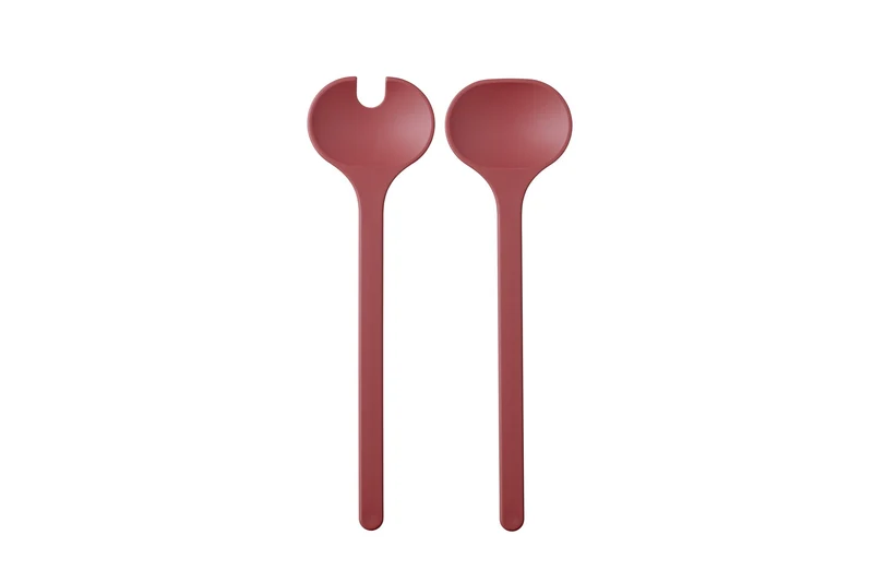 Salatbesteck 2tlg vivid mauve Silueta