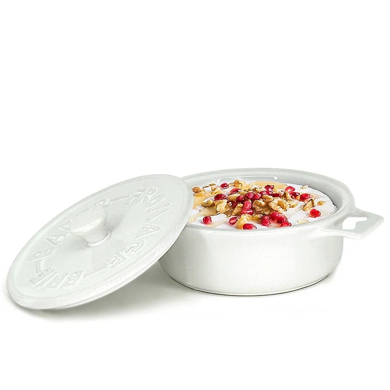 BIA White Stoneware Bri Baker