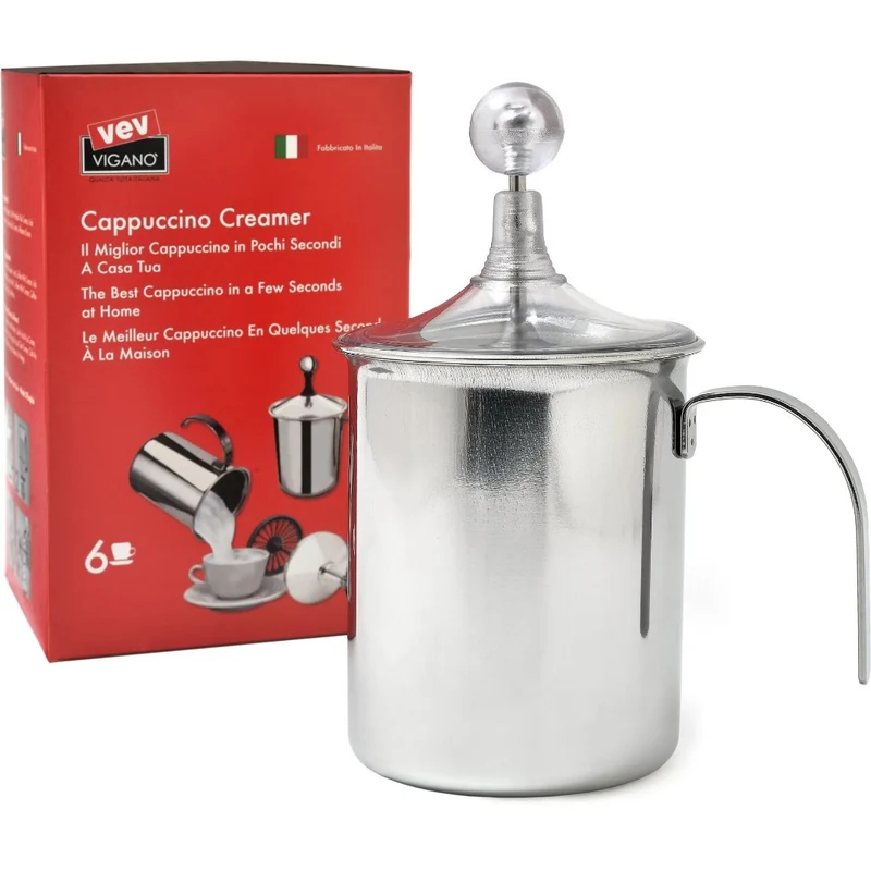 VeV Vigano 6 Cup Cappuccino Creamer