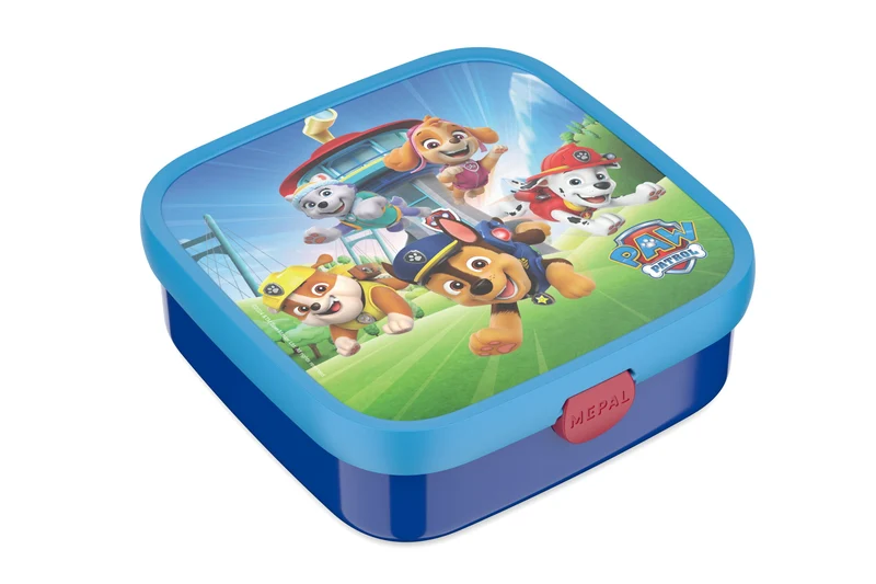 Brotdose Paw Patrol Pups groß mit Bento-Einsatz und Gabel Campus