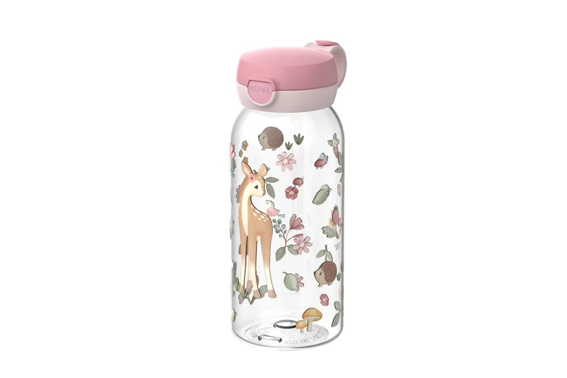 Campus Trinkflasche mit Klappdeckel 600 ml - Fairy Garden