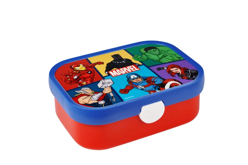 Campus Brotdose Avengers mit Bento-Einsatz und Gabel
