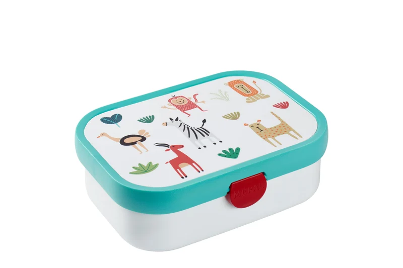 Campus Brotdose Animal Friends mit Bento-Einsatz und Gabel