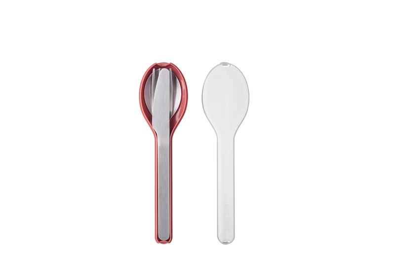 Besteckset 3tlg vivid mauve Ellipse