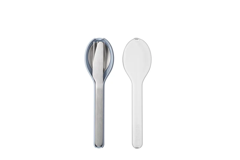 Besteckset 3tlg nordic blue Ellipse