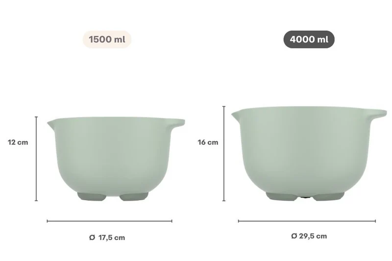 Rührschüssel 4000 ml chalk