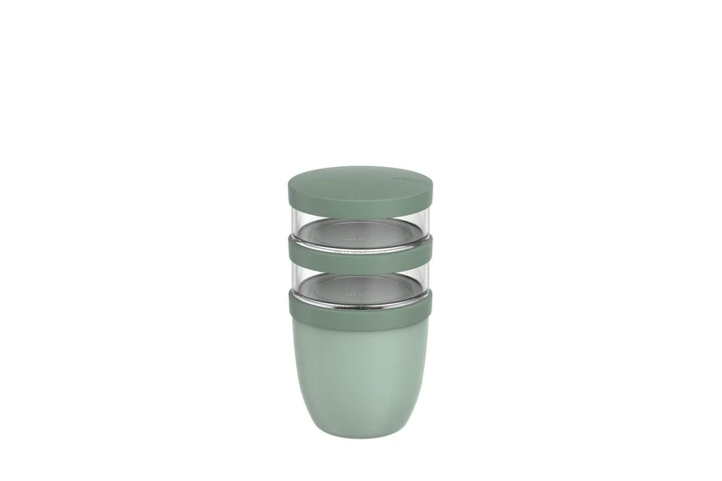 Ellipse Lunchpot 3-teilig 500 ml + 200 ml + 200 ml – Nordic sage