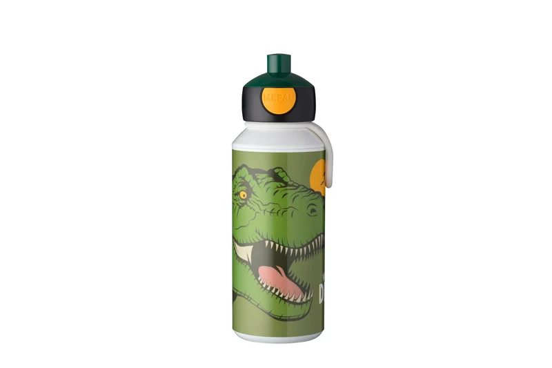 Trinkflasche Dino 400 ml Pop-up Campus